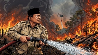 Inisiatif Prabowo untuk Mengatasi Karhutla: Terorisme Ekologi atau Gimik Politik?