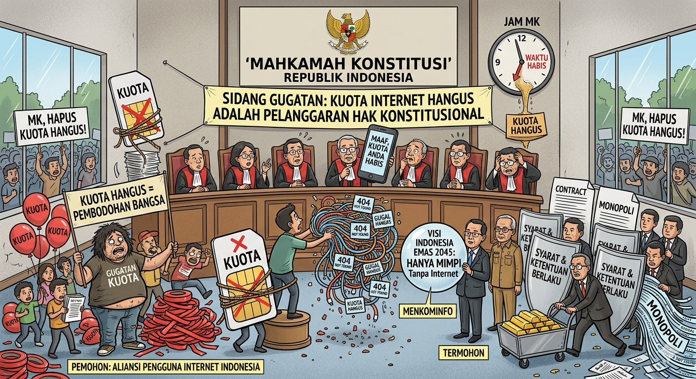 Kuota Internet Pelanggan Tak Boleh Hangus, Namun Rollover Belum Pasti