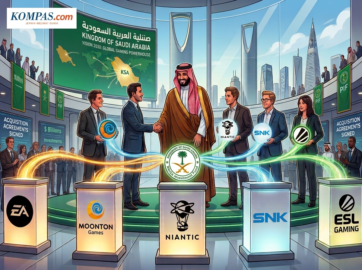 Ambisi Arab Saudi dalam Industri Game Global: Lima Akuisisi Besar