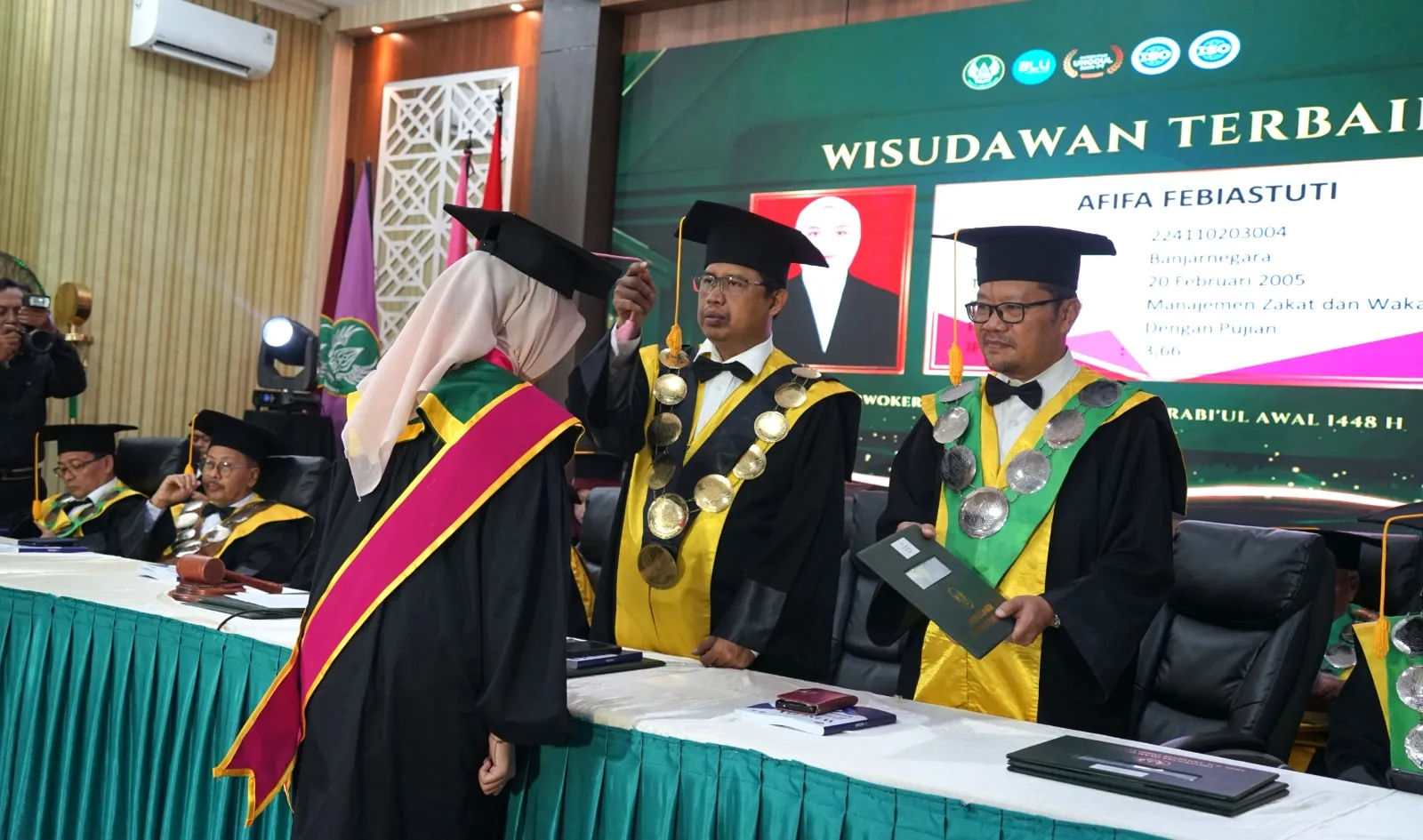 Wisuda UIN Saizu: 695 Mahasiswa Lulus, 9 di Antaranya Hafal Al-Quran