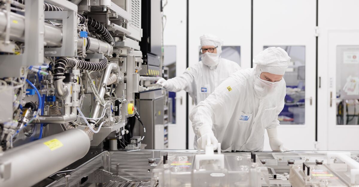 Laboratorium ASML di Veldhoven, Belanda.
