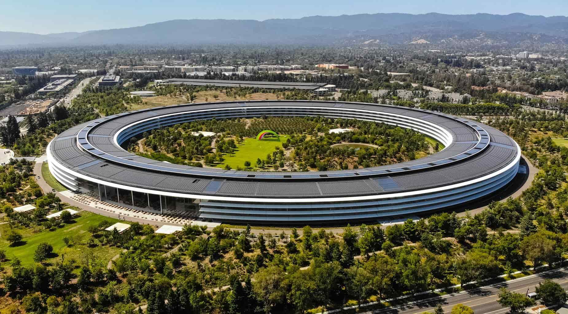 Markas Apple di Cupertino, AS.