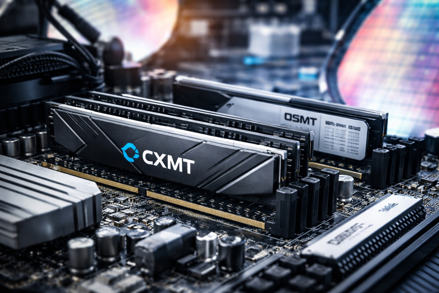 Ilustrasi memori RAM CXMT.
