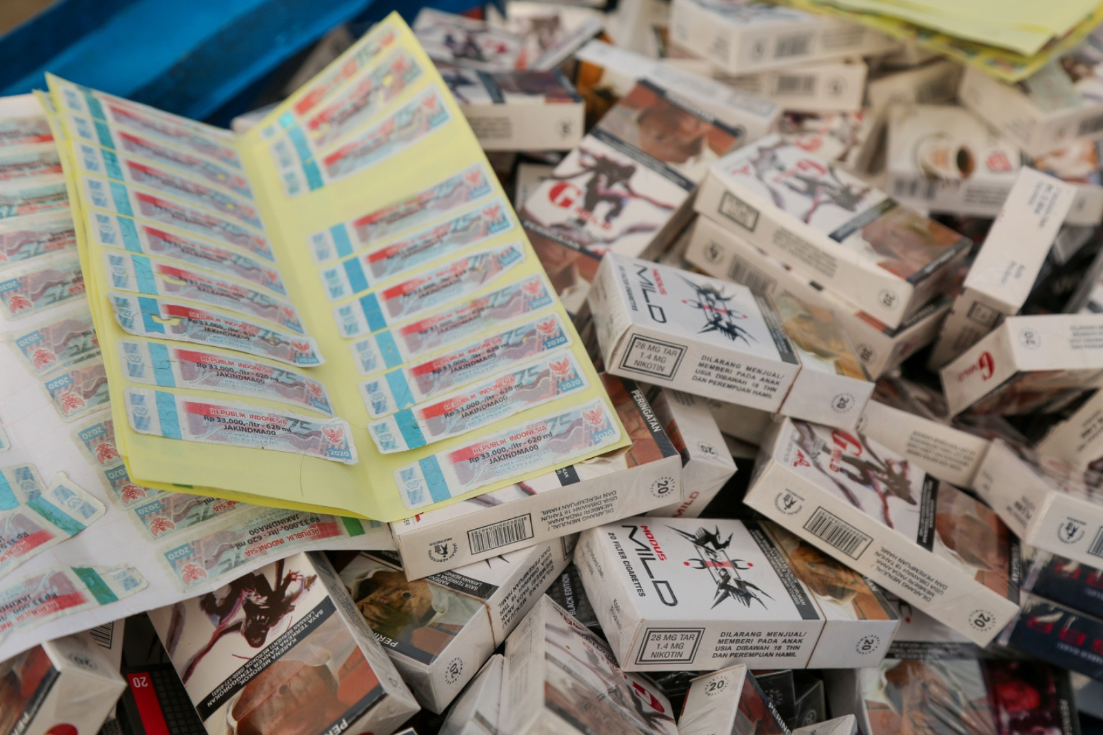 Bea Cukai Malang Gagalkan Pengiriman 172.800 Batang Rokok Ilegal dalam Kemasan Sabun