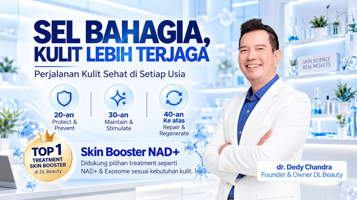 Apakah Emosi Positif Dapat Membantu Kulit Tetap Muda? Ini Penjelasannya