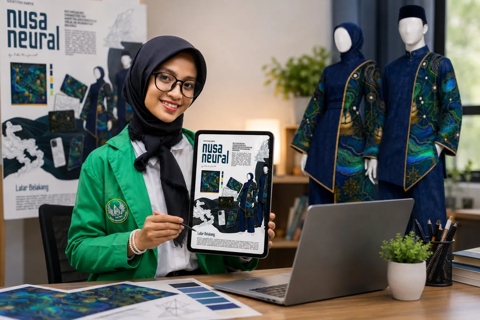 Mahasiswa UIN Saizu Raih Juara II dalam Lomba Batik Digital Nusantara