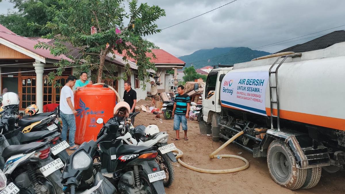 BNI Segera Tindak Lanjuti Bantuan untuk Korban Banjir di Padang