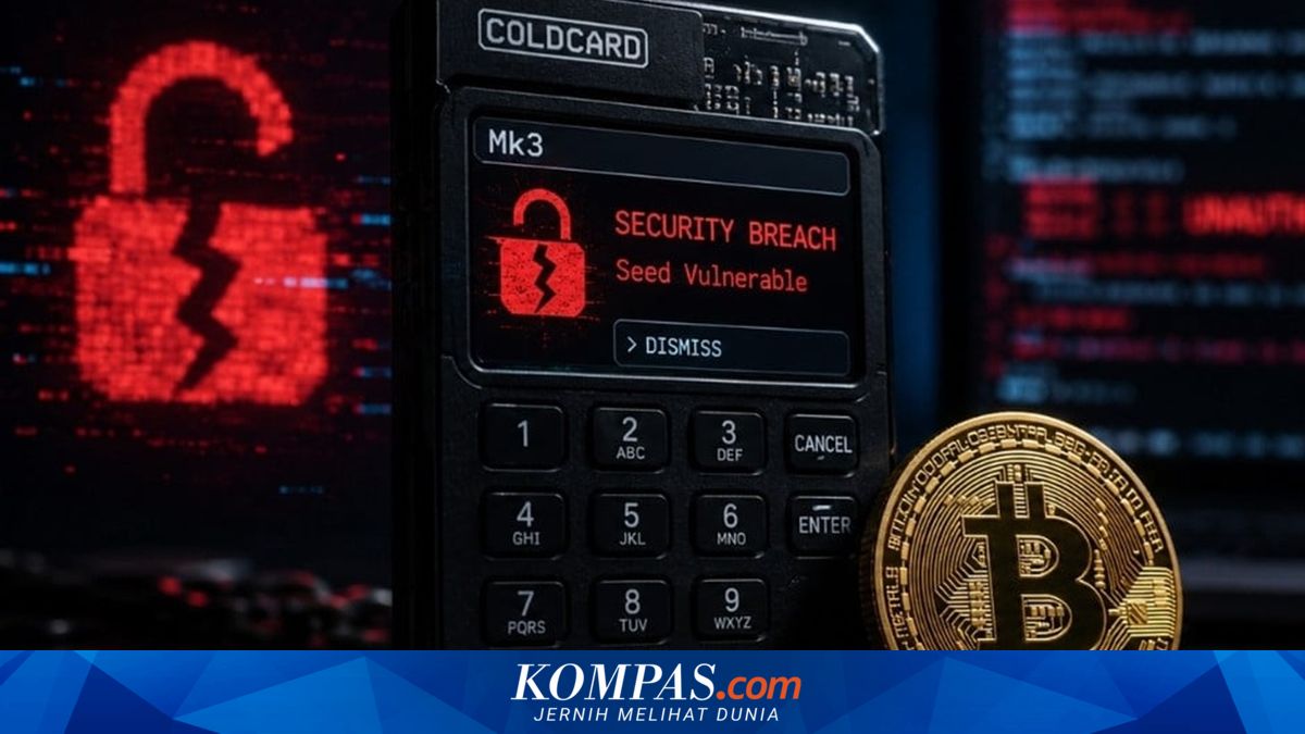 Serangan Hacker Terhadap Dompet Kripto Coldcard, 1.367 Bitcoin Hilang