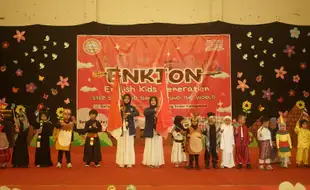 ENKION: Ajang Kreativitas Bahasa Inggris Siswa TKII Al Abidin Karanganyar