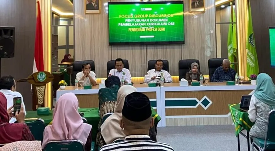 FTIK UIN Saizu Selenggarakan FGD Kurikulum OBE PPG untuk Meningkatkan Kualitas Pendidikan