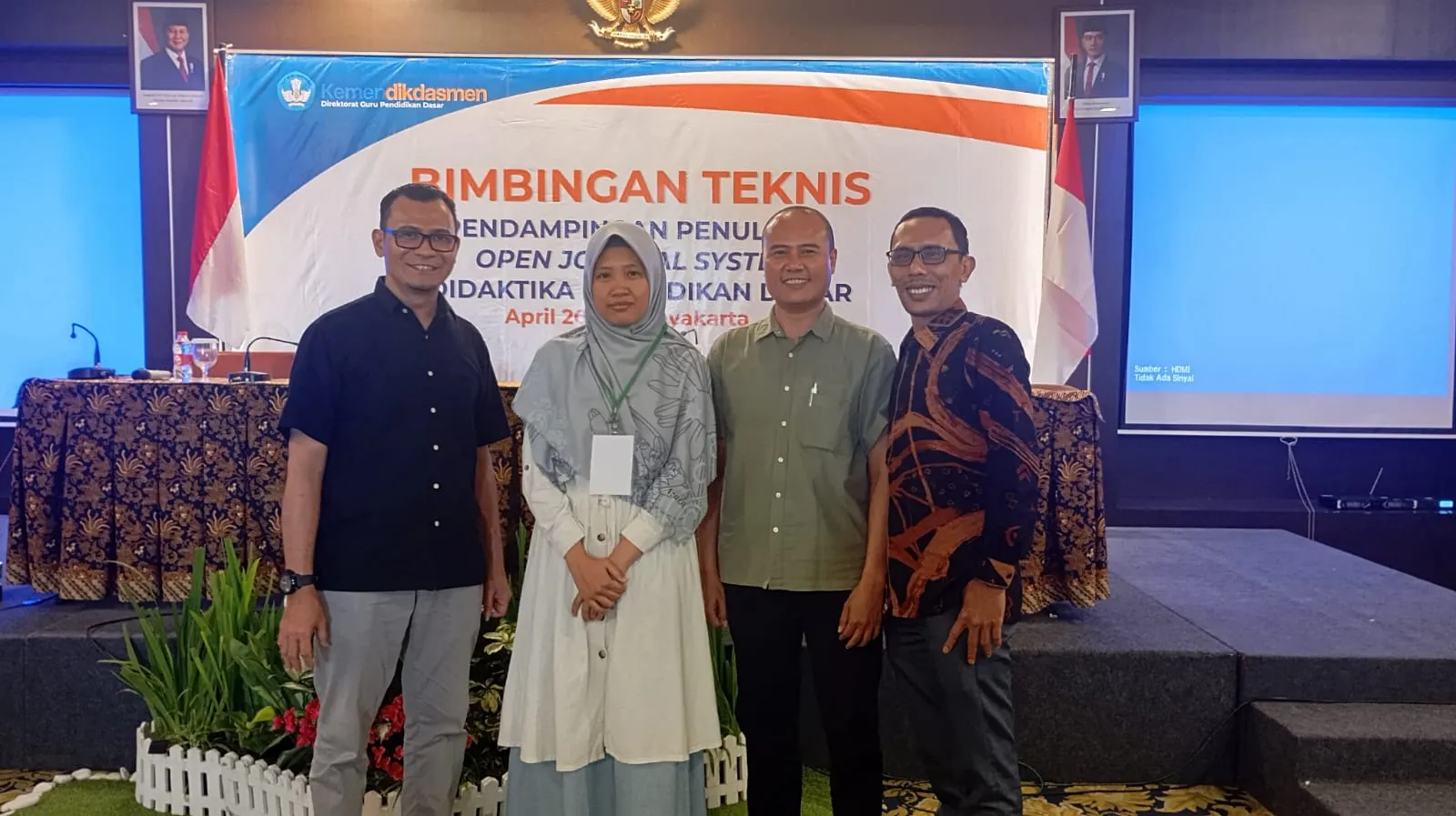 Para penulis yang naskahnya dinyatakan lolos mengikuti Bimbingan Teknis (Bimtek) di Yogyakarta pada 27–30 April 2026. (Istimewa)