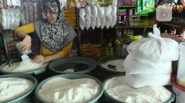 Kenaikan Harga Beras Kualitas Super di Pasar Gondangdia