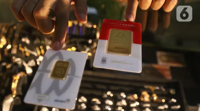 Kenaikan Harga Emas Antam pada 24 Agustus 2026 Sebesar Rp 10.000