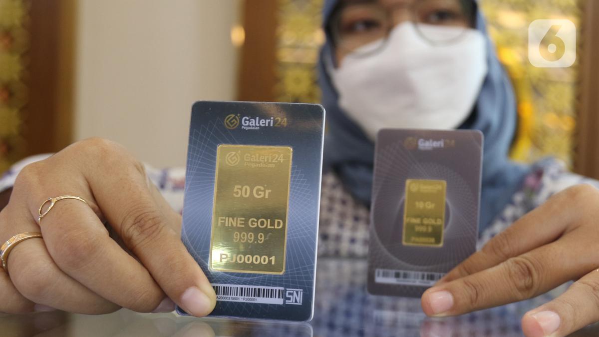 Penurunan Harga Emas di Pegadaian Hari Ini