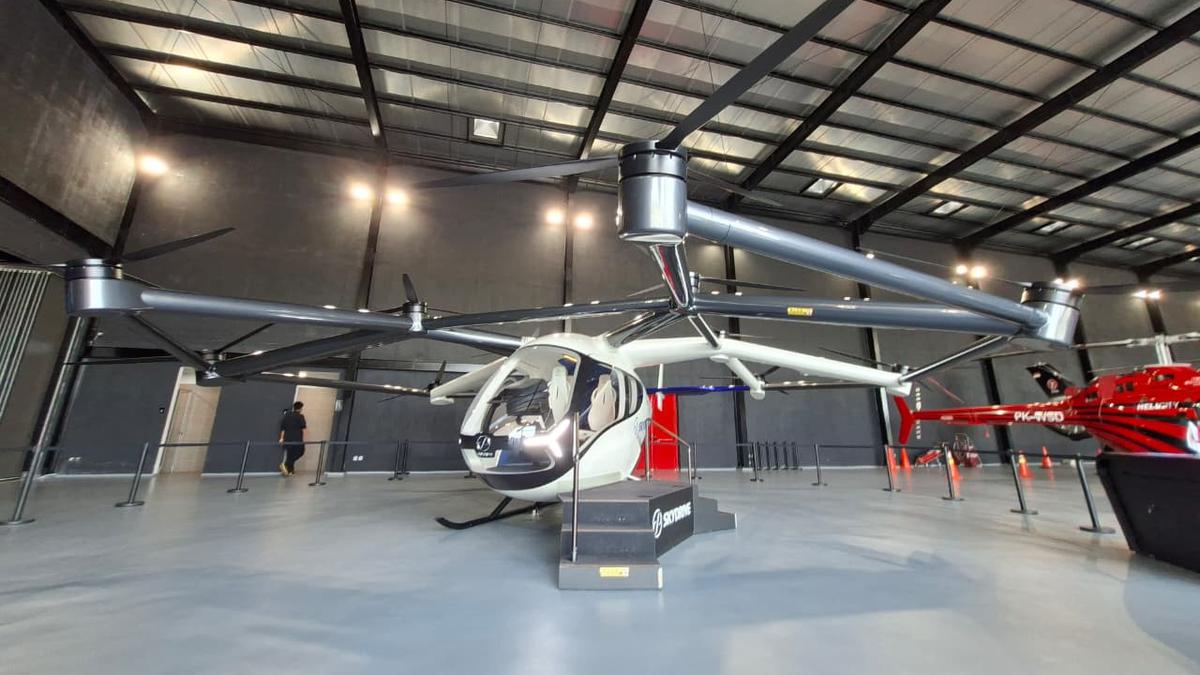 Helikopter Listrik Tanpa Awak Siap Mengudara di Tanah Air