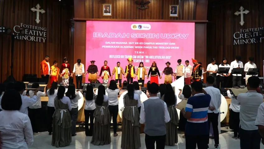 Ibadah Syukur Memperingati HUT ke-69 Campus Ministry dan Pembukaan Academic Week FT UKSW