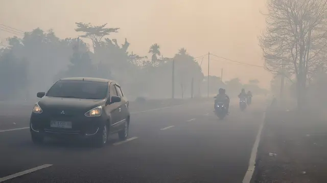 Kemenhub Ingatkan Maskapai Terkait Gangguan Penerbangan Akibat Kabut Asap di Kalimantan