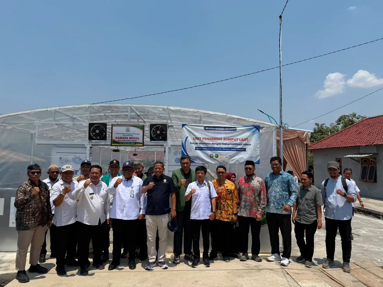 Inovasi Unit Pengering Surya Biomassa Hasil Kolaborasi UNDIP dan Unwahas