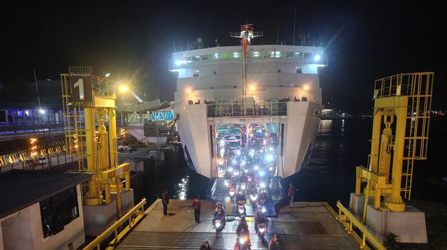 Kondisi Arus Balik Lebaran 2026 di Pelabuhan Merak Tercatat Lancar