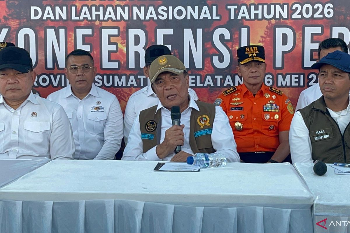 Sinergi Lintas Sektor Kunci Penanganan Kebakaran Hutan dan Lahan di Sumatera Selatan