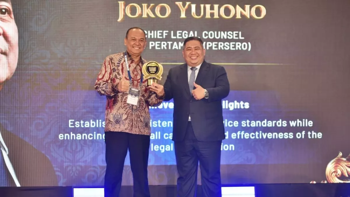 Pertamina Terima Penghargaan Hukumonline di IHCSA 2026