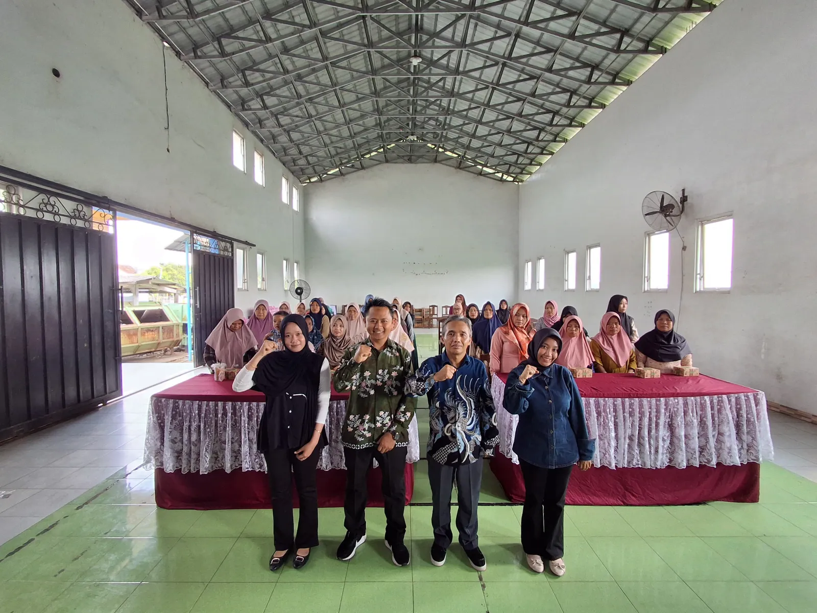 LPPM Unwahas Selenggarakan PkM Kolaboratif di Lima Lokasi Bersama PT PNM
