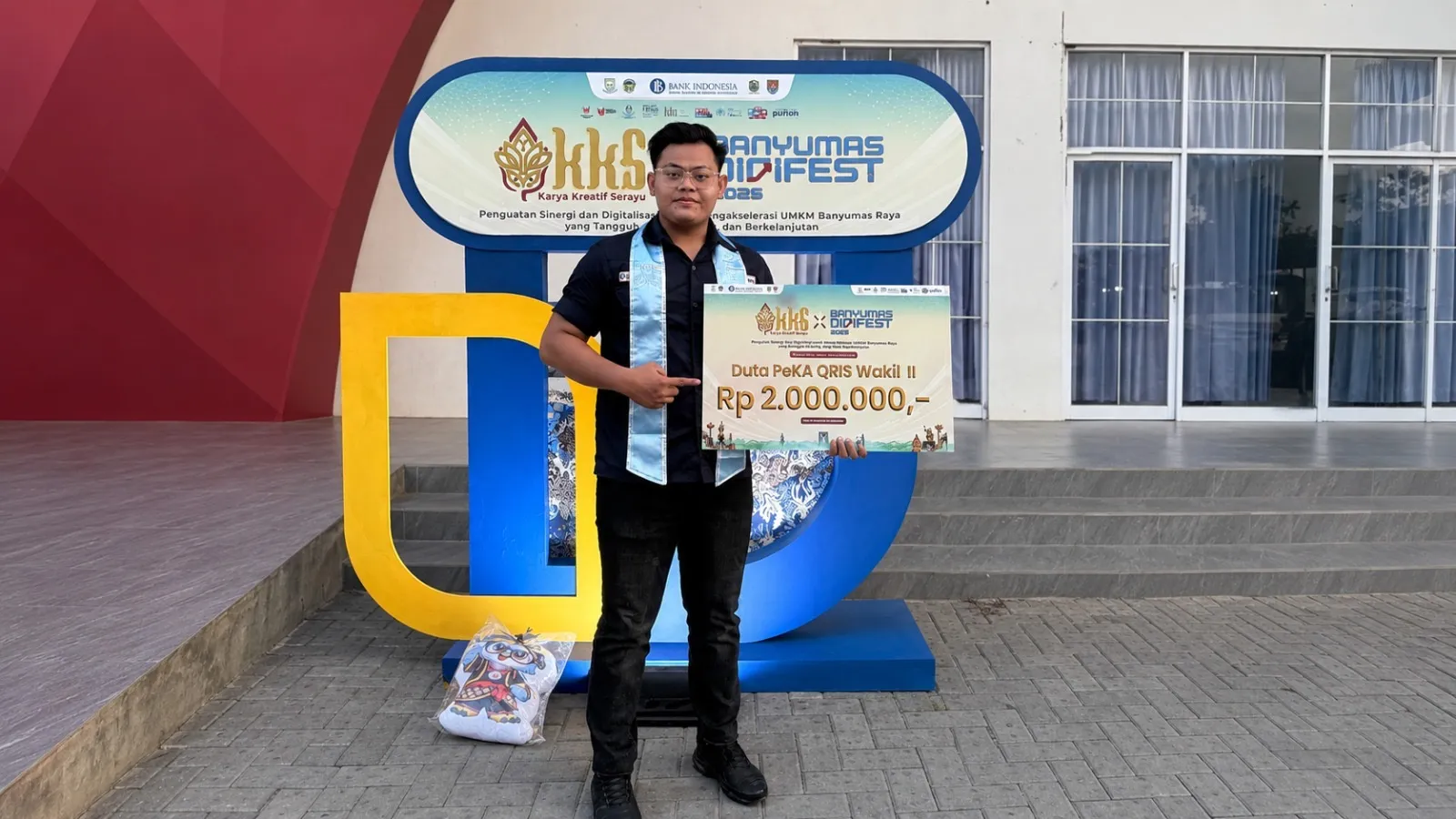 Mahasiswa UIN Saizu Sabet Juara II Duta PEKA QRIS