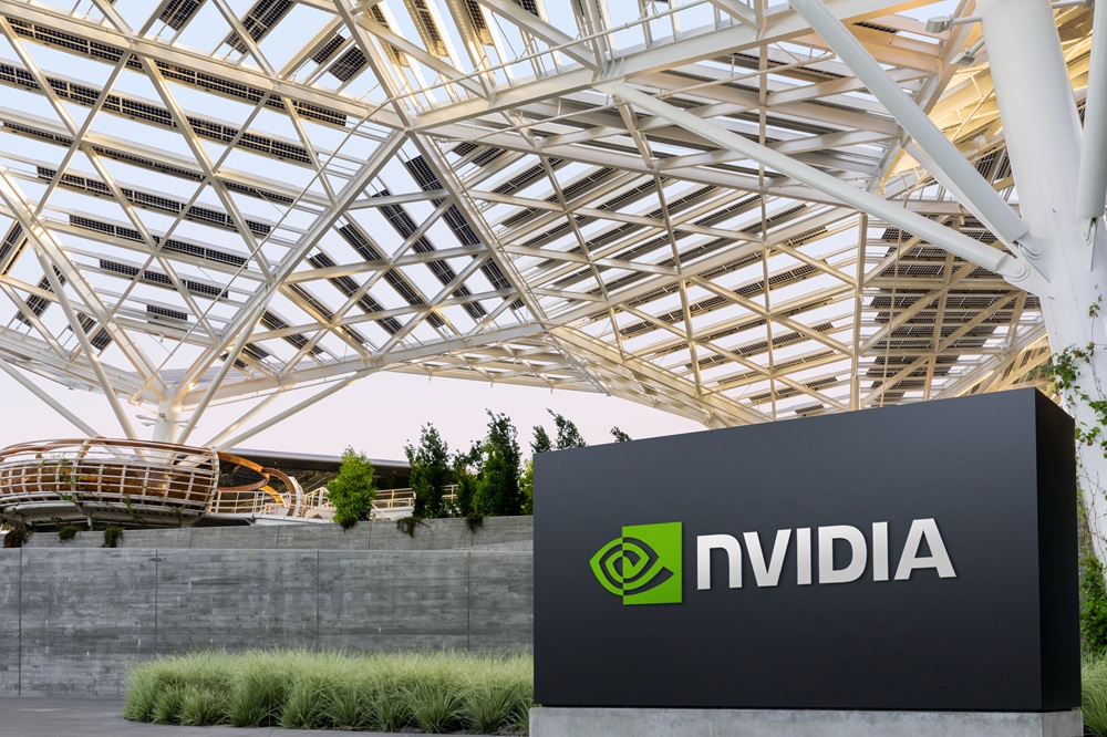 Ilustrasi perusahaan teknologi Nvidia