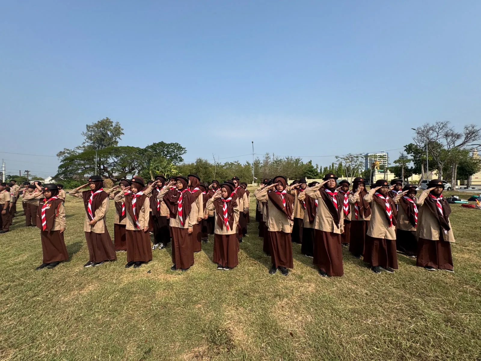 Guna memperkuat kemandirian, kedisiplinan, dan kerja sama siswa, Level 8 SMPI Al Abidin Surakarta mengikuti Scout Camp Level 8 Tahun 2026 pada Selasa-Rabu (8–9/9/2026) di Taman Makam Pahlawan Jebres, Solo. (Istimewa)