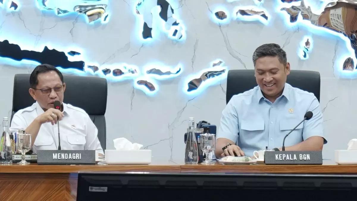Mendagri Muhammad Tito Karnavian dan Kepala BGN Sudaryono. (Dok: Kemendagri)