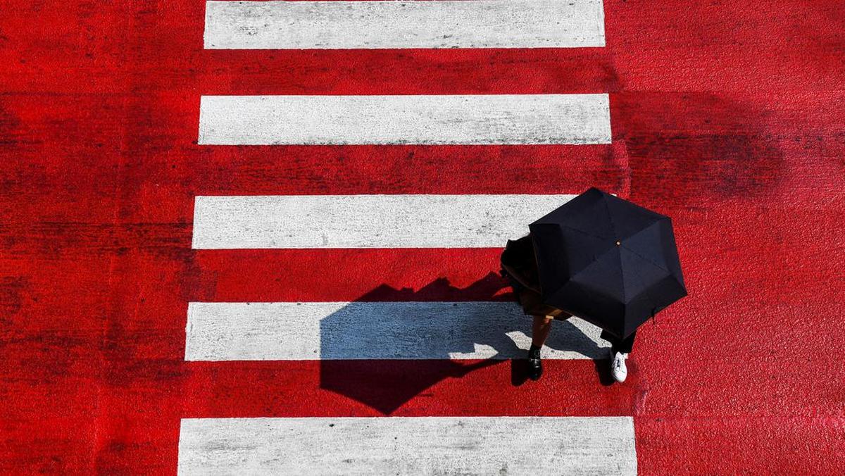 Kondisi suhu panas di Bangkok, Thailand. (Foto: REUTERS/CHALINEE THIRASUPA)
