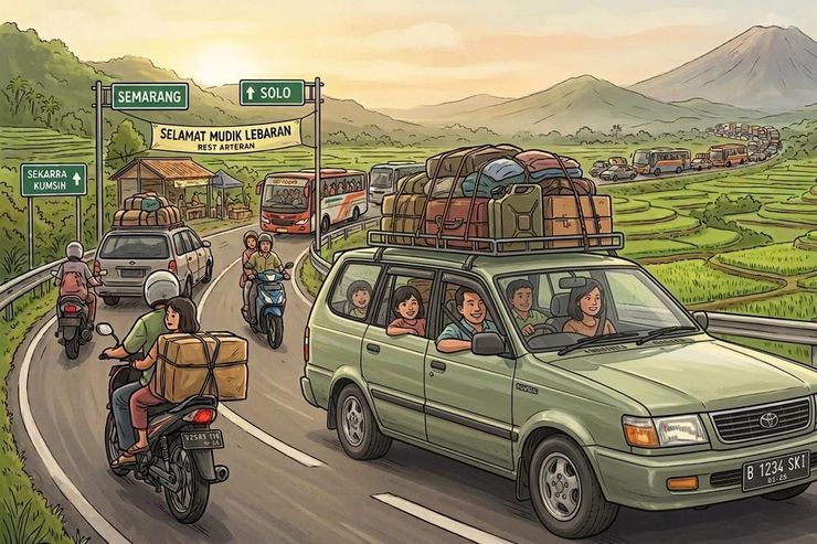 Mudik: Sebagai Sumber Energi dan Motivasi bagi Perantau menurut Dosen Unesa