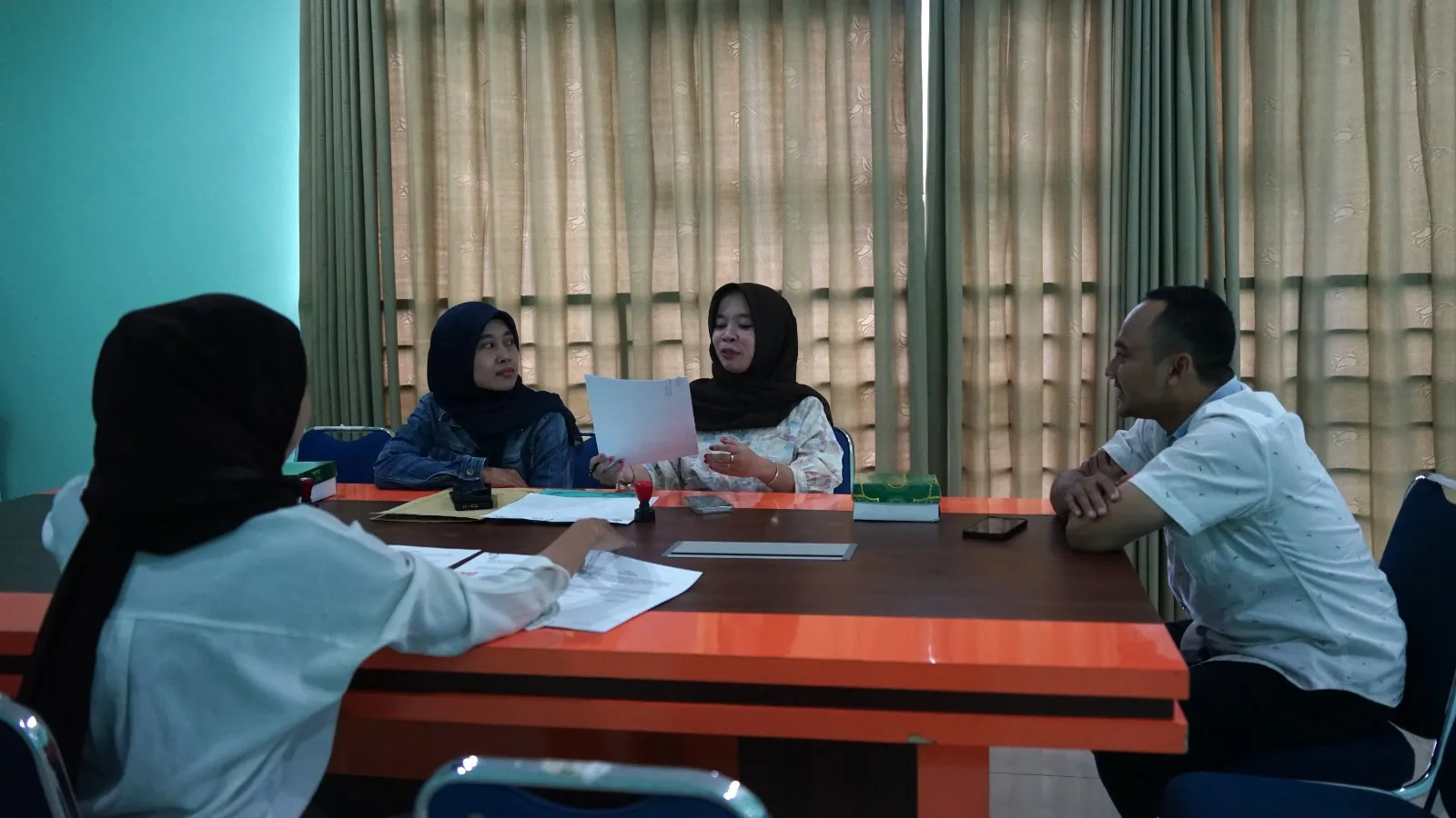 P2B UIN Saizu Perpanjang Kerja Sama dengan Tujuh Tenant Food Court Kampus 1