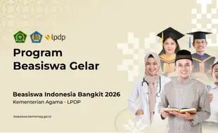 ---
Pendaftaran Program Beasiswa Indonesia Bangkit 2026 Telah Dibuka, Simak Syarat dan Jadwalnya

---