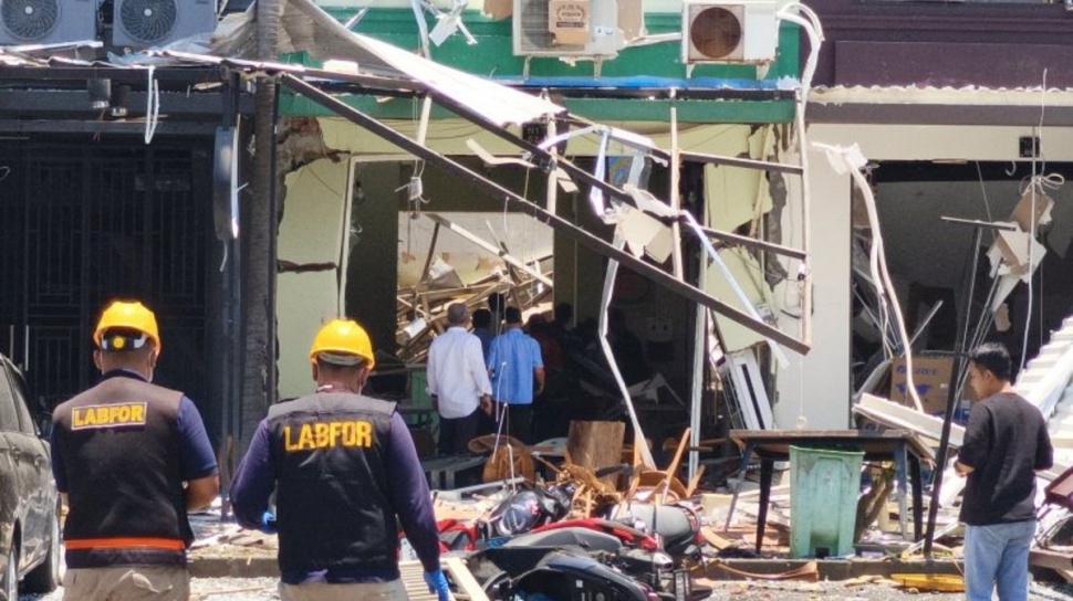 Ledakan Gas di Ruko Pakuwon City Surabaya, Lima Orang Terluka
