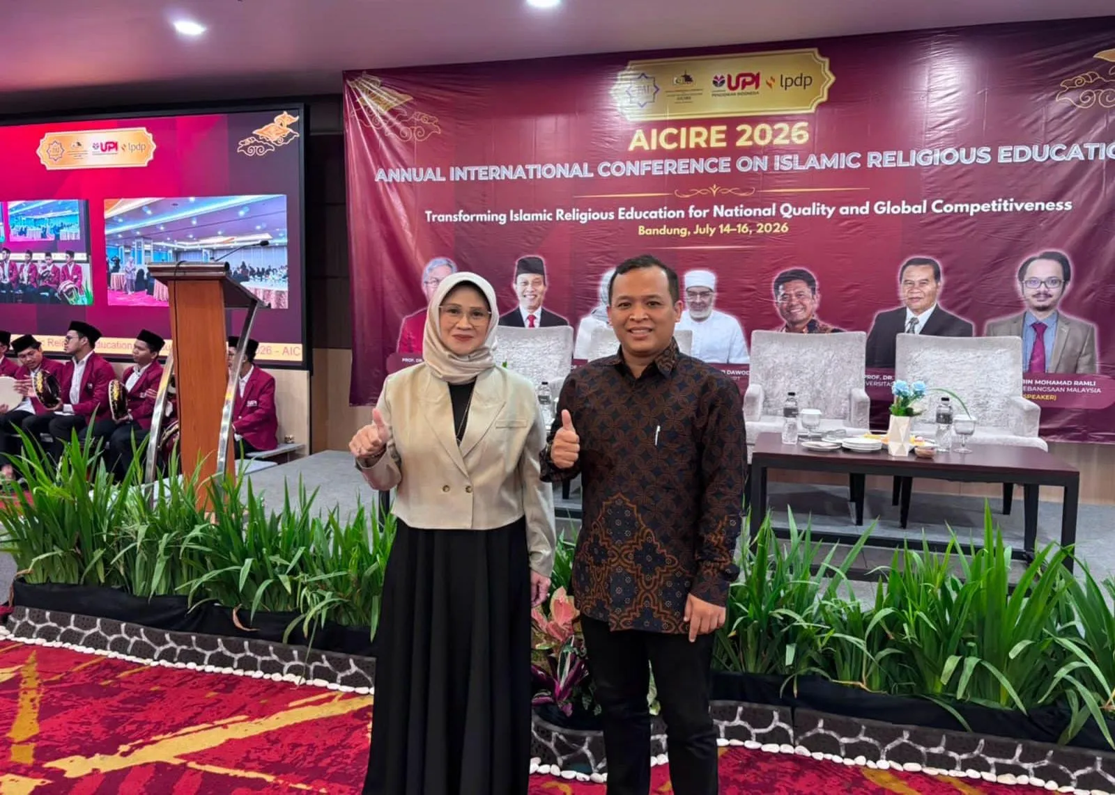 Program Studi MPAI UIN Saizu Terima Penghargaan Terbaik di AICIRE 2026