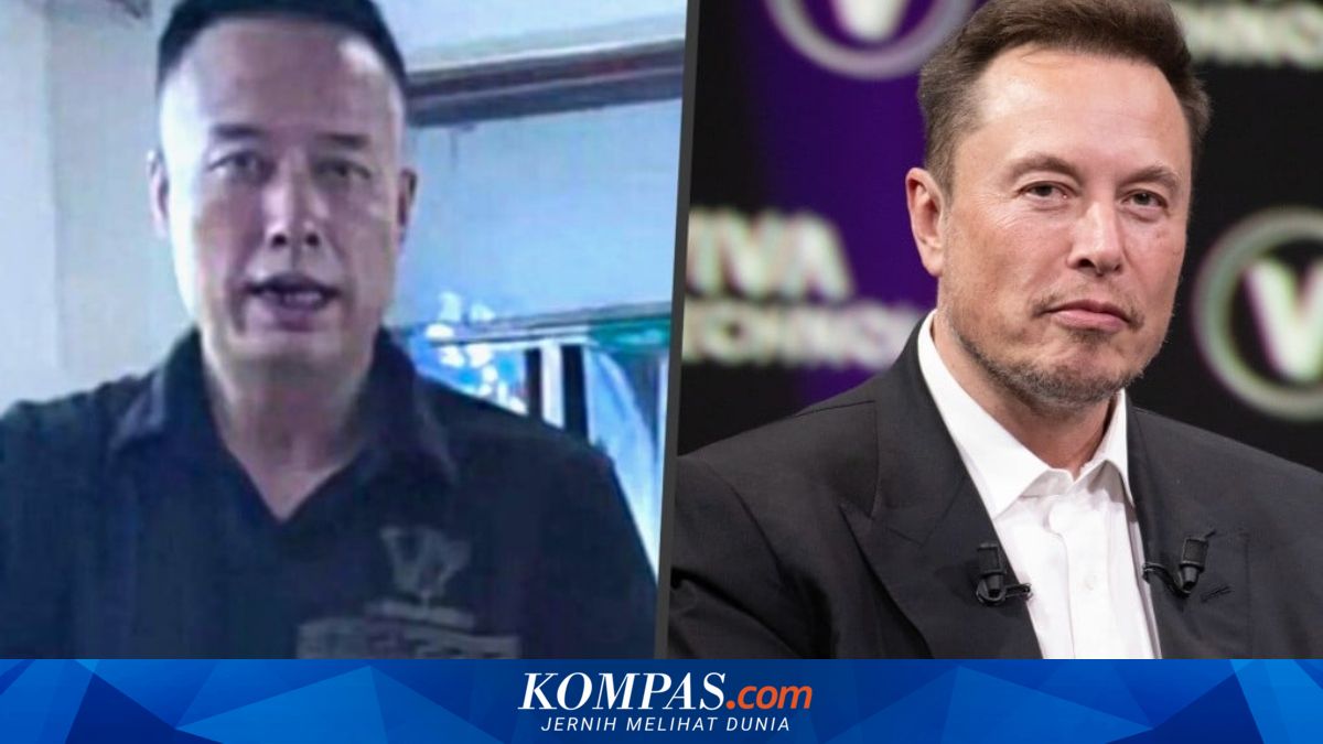 Tukang Barbeku di China Jadi Viral Karena Mirip Elon Musk