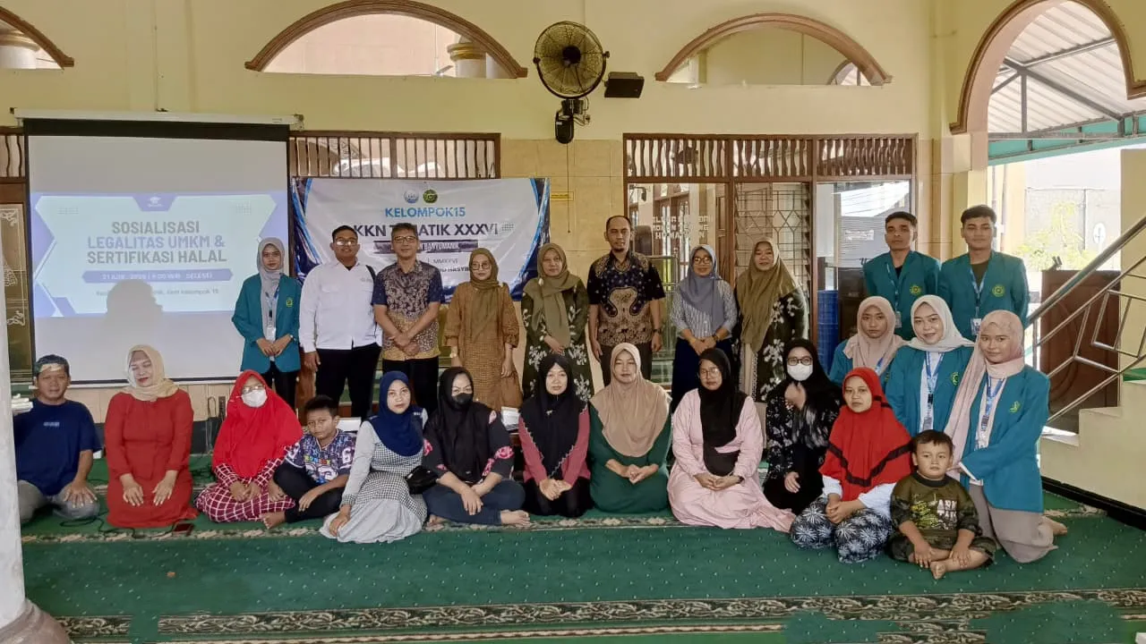 Sosialisasi Sertifikasi Halal untuk UMKM di Banyumanik oleh Pusat Kajian Halal Unwahas