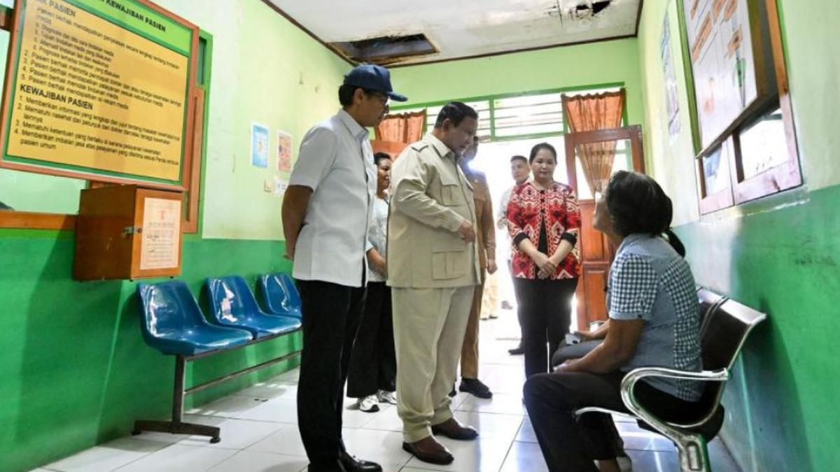 Presiden Prabowo Tinjau Layanan Kesehatan di Pulau Miangas