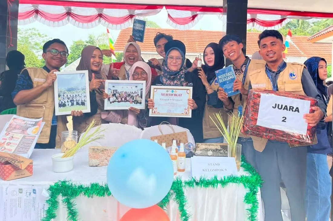 Salah satu mahasiswa yang terlibat dalam inovasi tersebut adalah mahasiswa Program Studi Tadris Matematika (TMA) Fakultas Tarbiyah dan Ilmu Keguruan (FTIK) UIN Saizu Purwokerto Rizka Saputro Nugroho. (Istimewa)