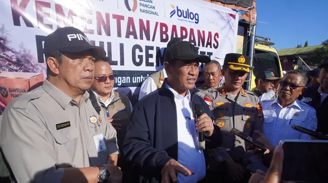 Persediaan Beras untuk Korban Gempa NTT Dipastikan Cukup Selama Setahun