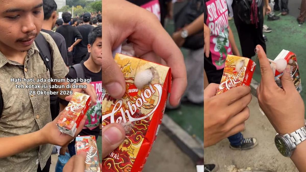 Kejanggalan Sumber Teh Botol Sosro yang Berbuih dan Berbau Sabun