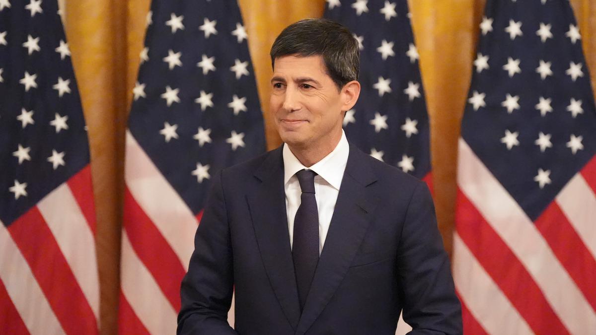 Ketua Federal Reserve Kevin Warsh di Gedung Putih, Washington. (AP Photo/Alex Brandon)