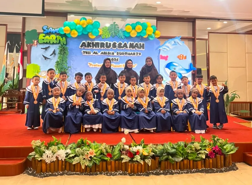 TK Islam Internasional Al Abidin Sukoharjo Rayakan Penutupan Tahun Ajaran dengan Akhirussanah
