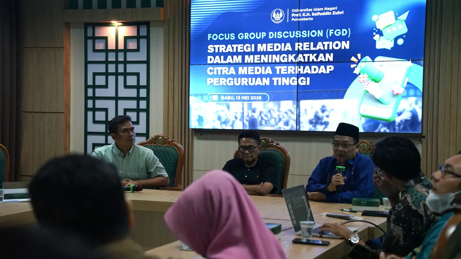 UIN Saizu Tingkatkan Kerja Sama dengan Media Melalui Diskusi Strategis