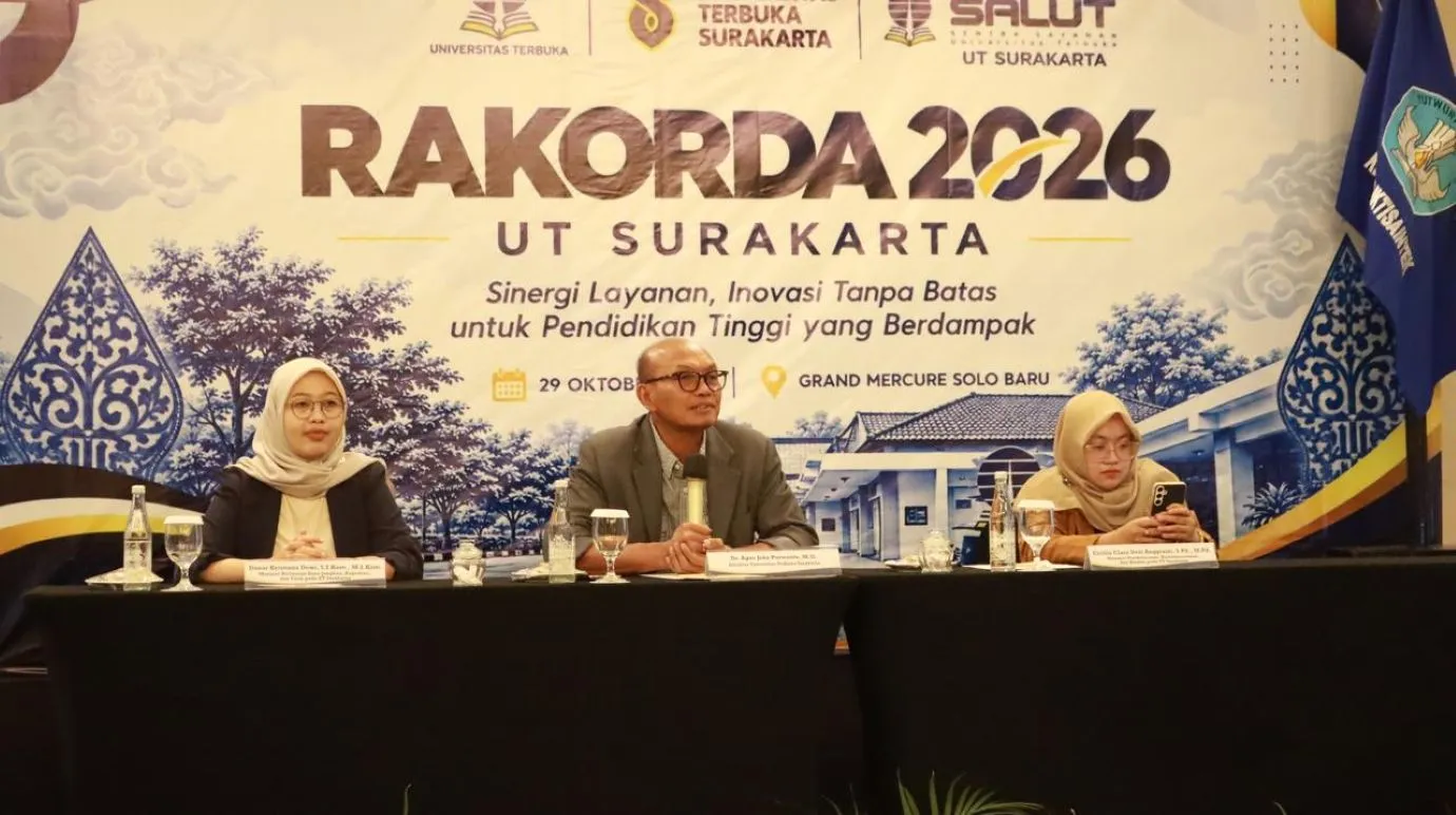 UT Surakarta Tingkatkan Kerja Sama Layanan Melalui Rakorda Salut 2026