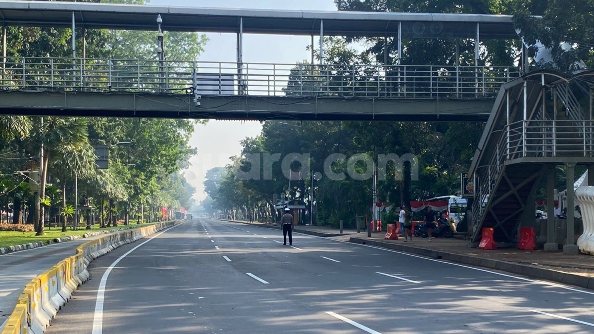 Rekayasa Lalu Lintas untuk Victoria Run 2026 di Jakarta