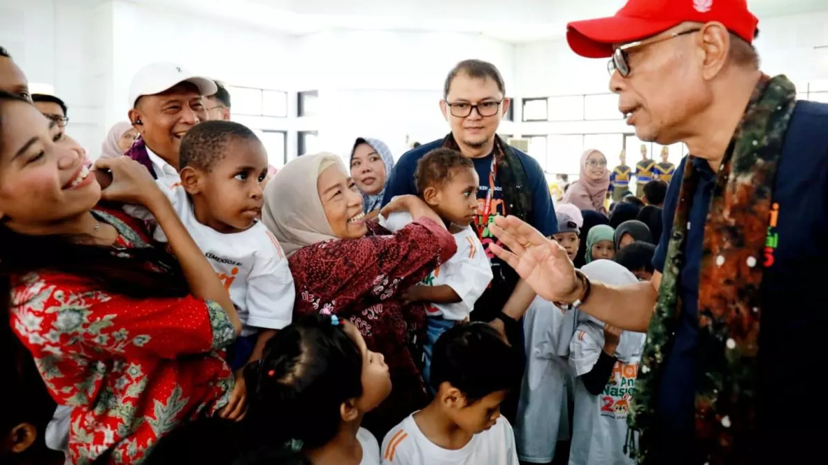 Taman Anak Sejahtera (TAS) "Sae" merupakan salah satu upaya pemerintah untuk memenuhi kebutuhan dasar masyarakat, khususnya bagi masyarakat rentan. (Dok. Kemensos)