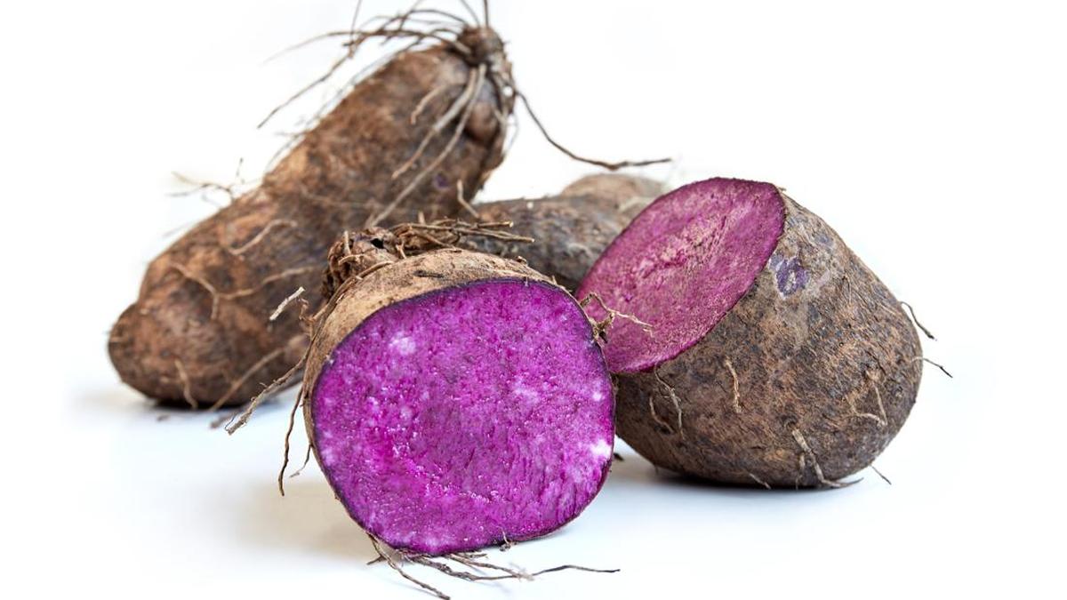 Dioscorea alata alias ube. Foto: Getty Images/fongfong2
