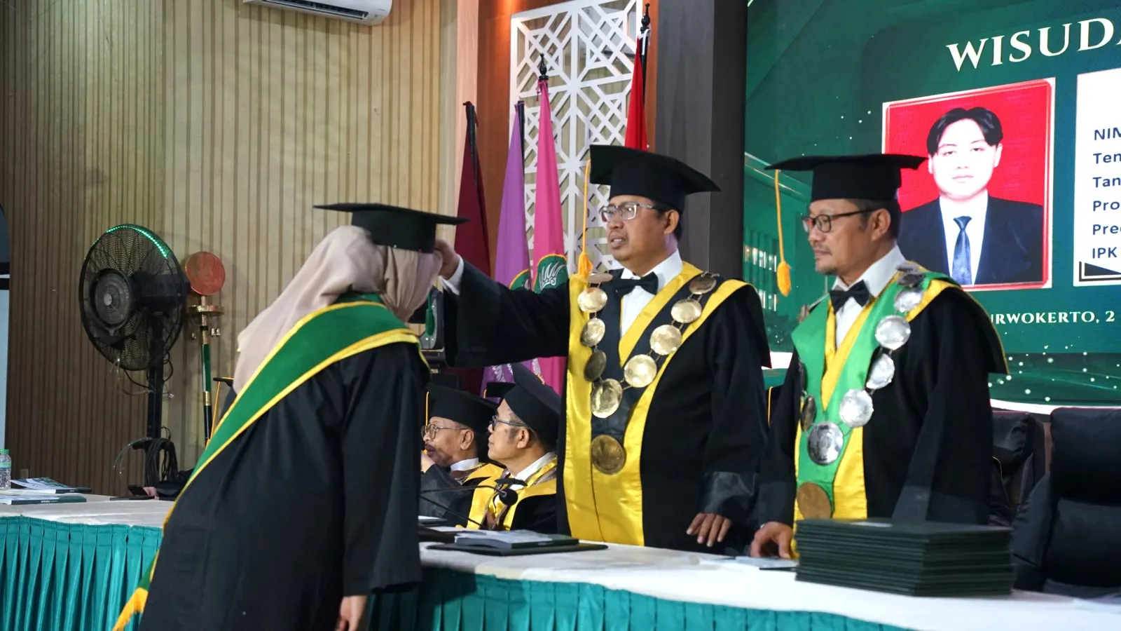 UIN Saizu Purwokerto menggelar prosesi Wisuda Sarjana ke-73 pada Rabu (2/9/2026) di Auditorium UIN Saizu Purwokerto. (Istimewa)